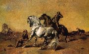 Eugene Fromentin Desert Scene oil painting on canvas